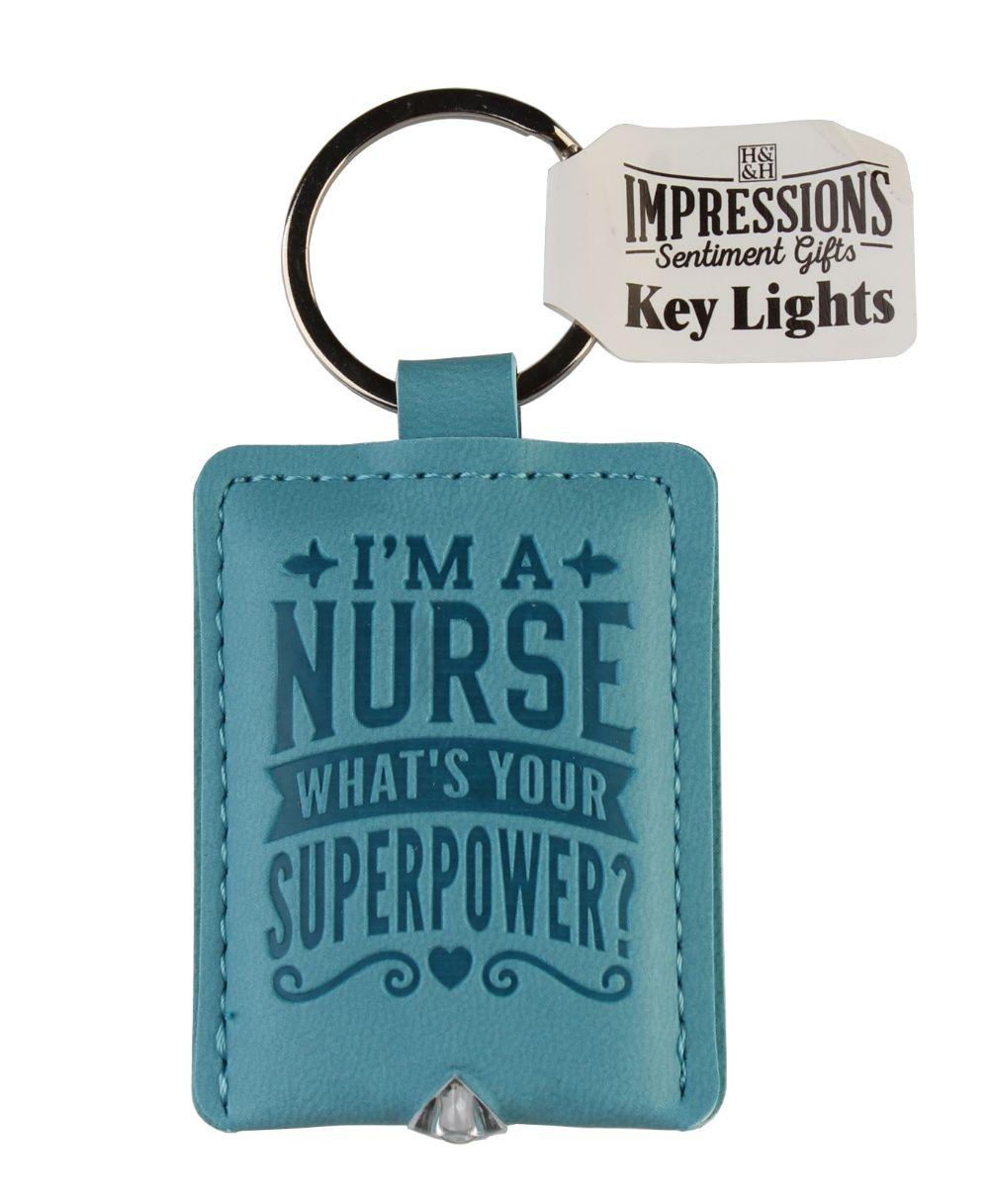 Nurse keyring on sale